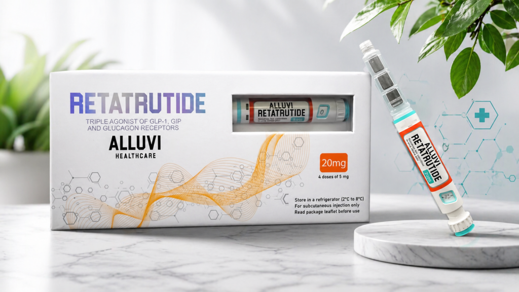 What Does Retatrutide Do? The Tri-Agonist Mechanism Explained | Alluvi Peptide Shop